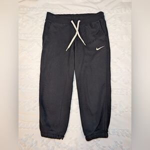Nike Black Cropped Joggers